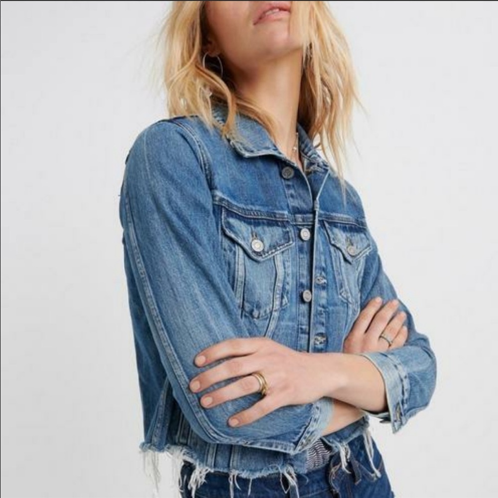 NWOT Lucky Brand Tomboy Trucker Jean Jacket - XS